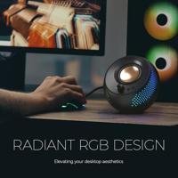 Creative Labs Creative Pebble X Plus luidspreker set 8 W Zwart 2.1 kanalen - thumbnail