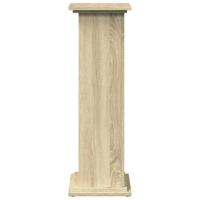 Sokkel met opbergruimte 31x30x90 cm bewerkt hout sonoma eiken - thumbnail