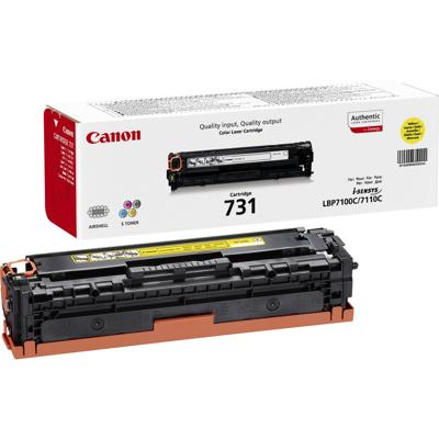 Huismerk Canon 731 Toner Geel