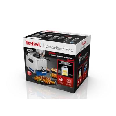 Tefal FR8040 Friteuse 2300W 3.5L Zwart/RVS