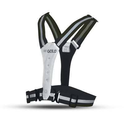 Gato safer sport led vest antracite one size Gato safer sport led vest antracite one size