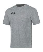 JAKO 6165 T-Shirt Base - Lichtgrijs Gemeleerd - XL - thumbnail