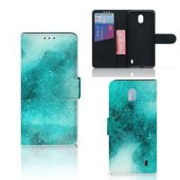 Hoesje Nokia 1 Plus Painting Blue - thumbnail
