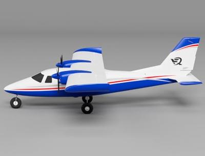 XFLY P68 Twin 850MM Wingspan ARTF - Blauw