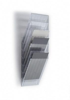 Folderwand A4 vertikaal 6 vakken