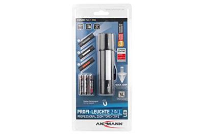Ansmann Future Multi 3in1 1600-0137 Zaklamp LED Met riemclip werkt op batterijen 180 lm 183 g Ansmann Future Multi 3in1 1600-0137 Zaklamp LED Met riemclip werkt op batterijen 180 lm 183 g