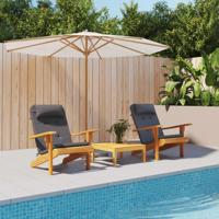 Stoelkussens 2 st Adirondack oxford stof antracietkleurig - thumbnail