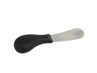 Botermesje 12.5 cm RVS/Zwart - thumbnail