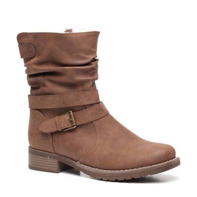 Scapino Blue Box enkellaarzen bruin Scapino Blue Box enkellaarzen bruin