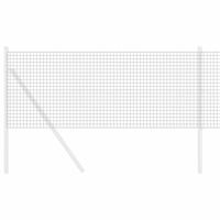 Gelaste draadhek Grijs 0.4 x 100 m Staal - thumbnail