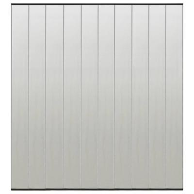 VidaXL Vliegengordijn 10-delig 240x240 cm mesh zwart VidaXL Vliegengordijn 10-delig 240x240 cm mesh zwart
