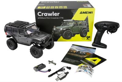 Amewi RC-Modell 1:16 Brushed Voertuig Elektro Crawler 4WD RTR 2,4 GHz