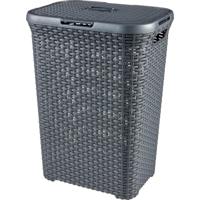 Curver Style wasbox 60 L antraciet - thumbnail