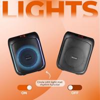 Denver BPS-165 Bluetooth luidspreker AUX, SD, USB Zwart - thumbnail