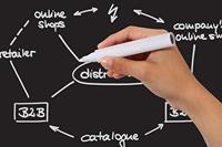 Sigel SI-B1301 Glasmagneetbord Be!Board Zwart 900x600x9mm Incl. 2 Magneten - thumbnail