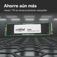 Crucial CT480E100SSD8 E100 SSD, 480 GB, M.2 NVME, PCIe Gen 4, 4700Mbs - thumbnail