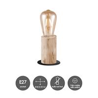 Home sweet home billy tafellamp small houten tak - thumbnail