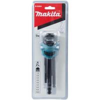 Makita Accessoires B-65894 inbussleutelset 9-delig - B-65894 - thumbnail