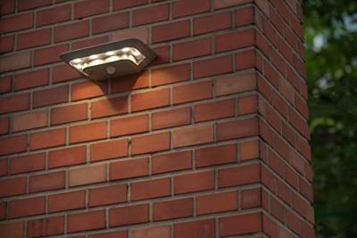 Lutec Solar wandlampGhost Solar zilvergrijs - 6901401337