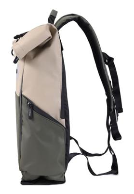 Hedgren commute bike chain rugtas 18,2l beige/olive