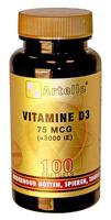 Artelle Vitamine D3 75mcg Softgels 100st - thumbnail