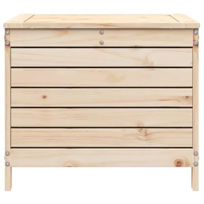 Tuinvoetenbank 62x63,5x53,5 cm massief grenenhout