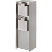 Sygonix SY-4979748 Buitenstopcontact RVS - thumbnail