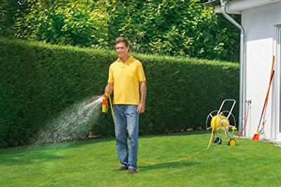 WOLF-Garten WS 80 Z 5223000A 1 stuk(s) Zilver, Geel Slangwagen WOLF-Garten WS 80 Z 5223000A 1 stuk(s) Zilver, Geel Slangwagen