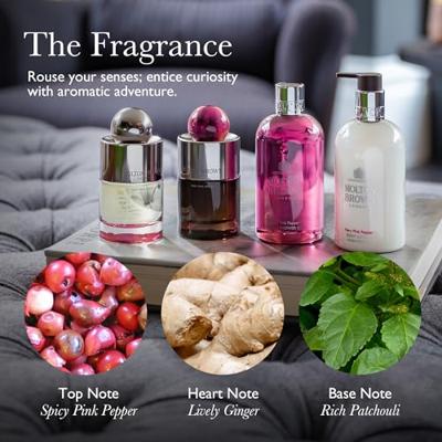 Molton Brown Fiery Pink Pepper Bath & Shower Gel 400ml Douche & bad