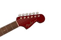 Fender Redondo Player Candy Apple Red WN White Pickguard elektrisch-akoestische westerngitaar - thumbnail