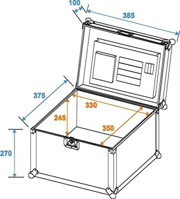 ROADINGER Universal Document Case GR-2, bk - thumbnail