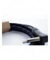 Cordial 14782 Jackplug Instrumenten Aansluitkabel [1x Jackplug male 6,3 mm (mono) - 1x Jackplug male 6,3 mm (mono)] 7.50 m Zwart, Blauw Textielmantel