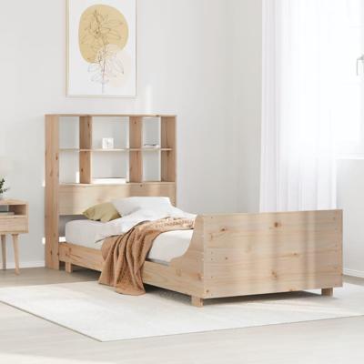 Bedframe zonder matras massief grenenhout 90x190 cm