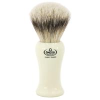 Omega scheerkwast 100% super badger crème handvat 12,5cm - thumbnail