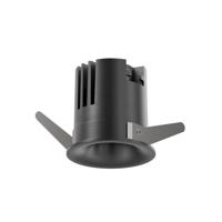 Lucide SNAX - Inbouwspot - Ø 6 cm - LED Dimb. - CCT - 1x8W 2700K/4000K - Mat zwart chroom | Premium - thumbnail