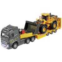 Majorette volvo vrachtwagen met shovel - thumbnail
