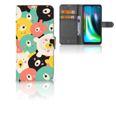 Motorola Moto G9 Play | E7 Plus Leuk Hoesje Bears Motorola Moto G9 Play | E7 Plus Leuk Hoesje Bears
