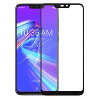 Voorkant scherm buitenste glazen lens voor ASUS Zenfone Max (m2) ZB633KL/ZB632KL X01AD (zwart) - thumbnail