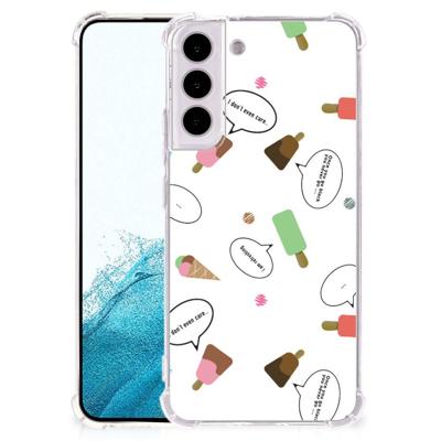 Samsung Galaxy S22 Plus Beschermhoes IJsjes Samsung Galaxy S22 Plus Beschermhoes IJsjes