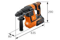 Fein ABH 18-26 AS Accu combihamer SDS-Plus 2,6J 18V 5.0Ah in L-Boxx - 71400362000 - thumbnail