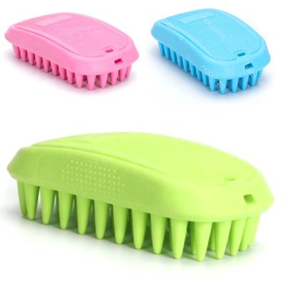 Nobleza Rubber borstel voor hond en kat