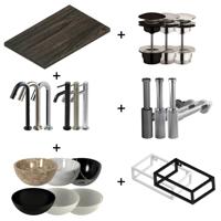 Waskomset Plieger Houston Café Noír - thumbnail