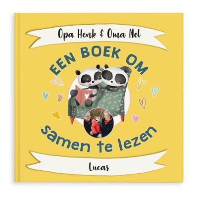 Boek voor Opa & Oma met naam - Hardcover Boek voor Opa & Oma met naam - Hardcover