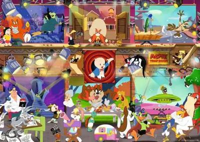 Ravensburger legpuzzel looney tunes studio - 1000st.