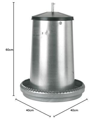 Voerautomaat -verzinkt-, 18kg