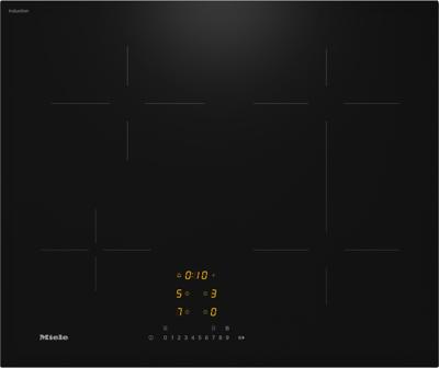 Miele KM 7363 FL Inductie kookplaat Zwart Miele KM 7363 FL Inductie kookplaat Zwart