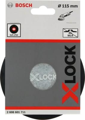 Bosch Accessoires X-LOCK Steunschijf voor fiberschijven 115mm soft - 1 stuk(s) - 2608601711