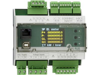 PQ Plus UMD 710A Digitaal DIN-railmeetapparaat