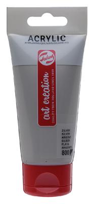 Talens Art Creation Acrylverf Tube 75ml Zilver 800