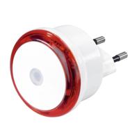 Hama led-nachtlampje basic met stekker schemersensor energiebesp. rood - thumbnail